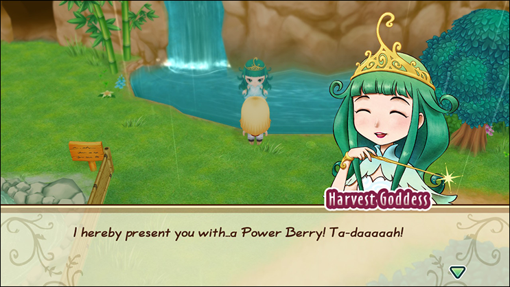 Harvest Goddess Power Berry Story of Seasons Friends of Mineral Town