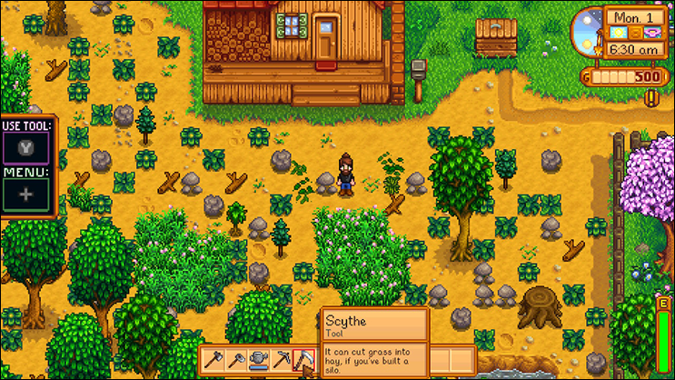 stardew valley clearing the map