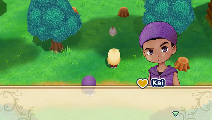 harvest moon ds cute kai