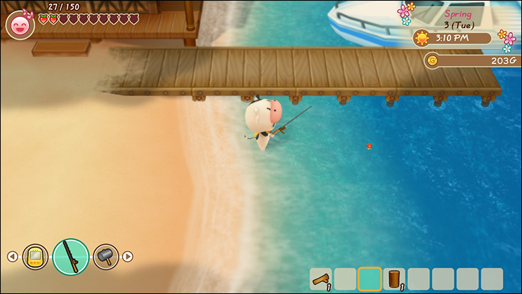 story of seasons a wonderful life fishing rod