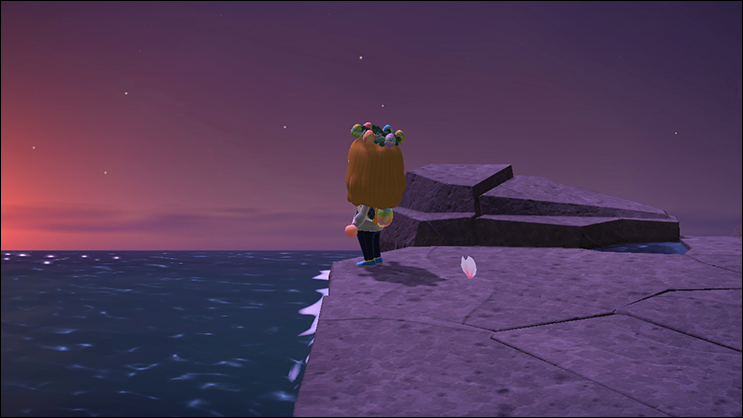 Animal Crossing New Horizons coast