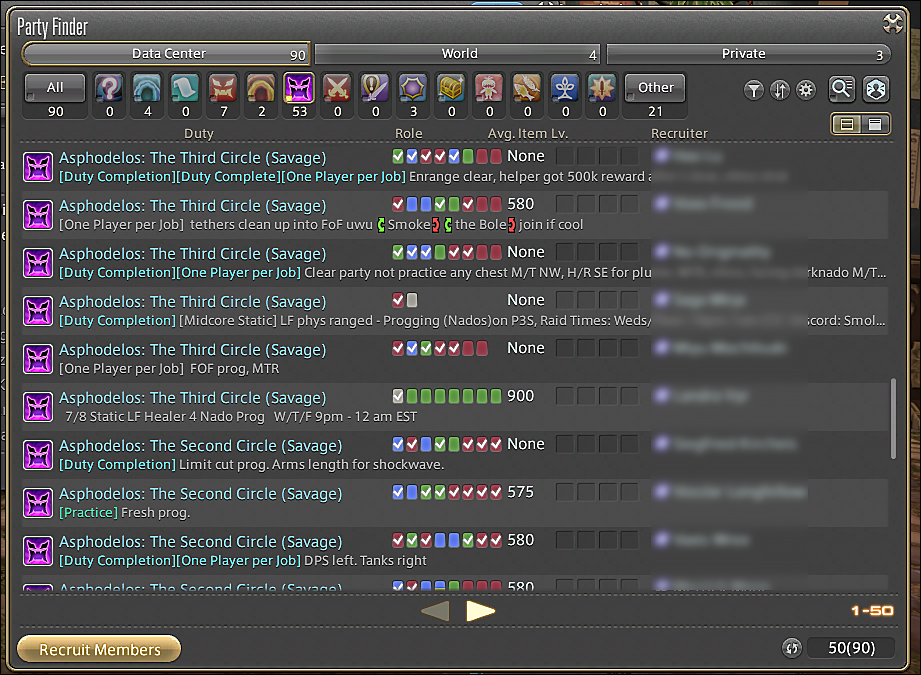 final fantasy xiv party finder