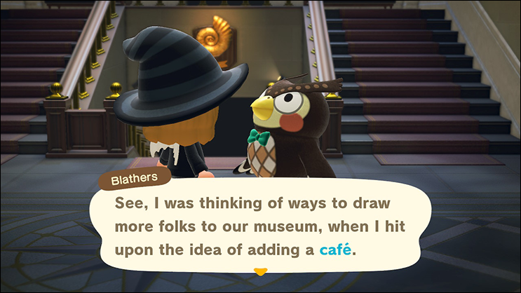 Animal Crossing New Horizons Museum Café Version 2.0