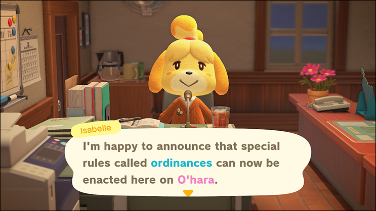 Animal Crossing New Horizons Ordinances Version 2.0